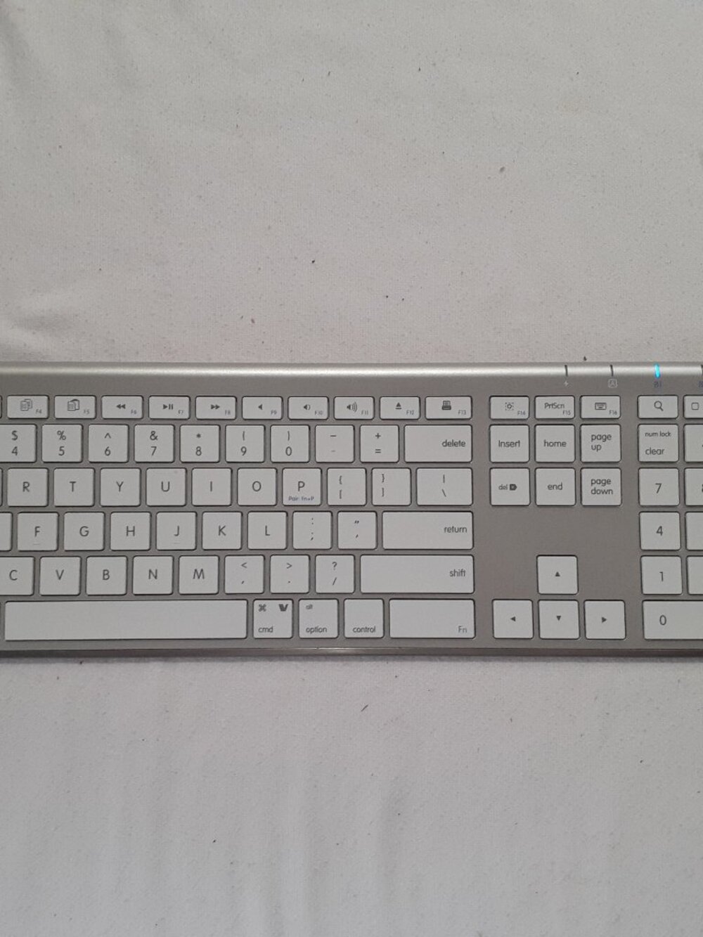 Macally wireless Keyboard for Mac - Aluminum Rechargeable Model acebtkeya